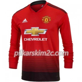 Koszulka Manchester United Główna 2018-2019 - Koszulki Piłkarskie(L/S)